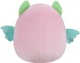 Мягкая игрушка Squishmallows Розовый Дино 13 см (6900007512640) - изображение 4