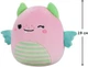 Мягкая игрушка Squishmallows Розовый Дино 19 см (6900007512787) - изображение 2