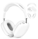 Чехол-накладка DK для Apple AirPods Max 1 / 2 | Silicone Candy Friendly 3в1 (white) - изображение 1