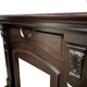 Каминокомплект IDaMebel Paris венге (1300x1180x450) с камином Dimplex Symphony XHD 28 с реалистичными дровами, обогревом, цветом и эффектом тления - изображение 3