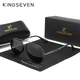 Чоловічі поляризаційні сонцезахисні окуляри KINGSEVEN N7936 Gun Gray - зображення 1