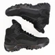 Кожаные летние ботинки OKSY TACTICAL Black 42 размер арт. 070112-setka - изображение 8