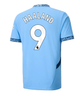 Дитяча футбольна форма Haaland №9 Manchester City 2024-2025, розмір 20 (зріст 115-125 см), біло-блакитна - зображення 4