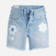 Джинсовые шорты женские Levi`s 985440927 24 Голубые (1159825283) - изображение 7