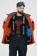 Куртка горнолыжная Brooklet J dark terracotta мужская - BJ2023-14 - XL - изображение 5