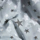 Комплект постельного белья Moon&Star Двуспальный 175х210 наволочки 2х40х60 Бязь Gold Люкс Silver Stars (MS-820006830) - изображение 5