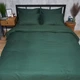 Комплект постельного белья Moon&Star Евро 200х220 наволочки 2х50х70 Satin Stripe Mystic Green (MS-820008621) - изображение 2