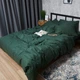 Комплект постельного белья Moon&Star Евро 200х220 наволочки 2х50х70 Satin Stripe Mystic Green (MS-820008621) - изображение 6