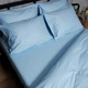 Комплект постельного белья Moon&Star Семейный 160х220х2 наволочки 4х50х70 Satin Stripe Ocean Calm (MS-820008678) - изображение 4