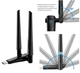 Двухдиапазонный адаптер USB Wi-Fi 5 (AC) + BT4.2 адаптер AC600 2.4/5GHz Black + Bluetooth 4.2 - изображение 10