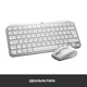 Клавиатура Logitech MX Keys Mini Wireless Illuminated UA Pale Grey (920-010499) - изображение 5