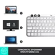 Клавиатура Logitech MX Keys Mini Wireless Illuminated UA Pale Grey (920-010499) - изображение 11