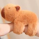 Детская мягкая игрушка - браслет капибара Capybara плюшевое украшение на руку для детей, 20х14х10 см, коричневый "P" (99307558) - изображение 3