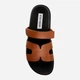 Жіночі шльопанці Steve Madden Missile SM11003028-21U 40 25.4 см Коричневі (8720857365726) - зображення 6