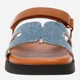 Жіночі шльопанці Steve Madden Missile SM11003028-467 37 23 см Денім (8720857365825) - зображення 3