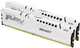 Оперативна пам'ять Kingston Fury DDR5-6400 65536MB PC5-51200 (Kit of 2x32768) Beast White (KF564C32BWEK2-64) - зображення 1