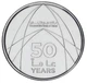 Монета ОАЭ 1 дирхем 2019 UNC Памятная 50 лет банку - изображение 1