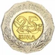 Монета Хорватія 25 кун 2000 Біметал AU-UNC Міленіум - зображення 2