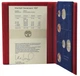 Набір монет Нідерланди набір з 6 монет 1987 Proof 5, 10, 25 центів, 1, 2,5 гульденів, срібна медаль - зображення 4
