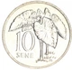 Монета Самоа 10 сене 1974 AU-UNC - изображение 1