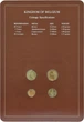 Набір монет Бельгія Набір монет 1982-1988 UNC 50 сентим, 1, 5, 20 франків і 1 марка Буклет - зображення 3