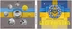 Набір монет Україна набір з 8 монет 2019 НБУ 10, 50 копійок, 1, 2, 5, 10, 10, 10 гривень - зображення 3