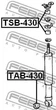 Сайлентблок амортизатора передний левый/правый Febest (TAB-430) - изображение 2