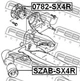 Сайлентблок балки задний левый/правый Febest (SZAB-SX4R) - изображение 2