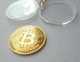 монета BTC Биткоин Bitcoin в брелке gold - изображение 9