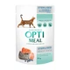 Вологий корм для котів Optimeal Multi Taste Sterilised Набір 3+1 асорті 340 г (B2723401) - изображение 4