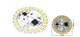 Светодиодный LED-модуль 12Вт, 44мм AC220В плата для ремонта ламп 12Вт, теплый белый - изображение 2