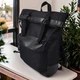 Рюкзак RollTop для ноутбука мужской и женский городской для путешествий - изображение 9