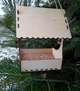 Деревянная кормушка для птиц из фанеры на дерево 17*13*14 см - изображение 2