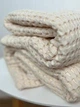 Набір рушників Owl CREAM Бавовна 50x70 см + 65x150 см Кремовий - зображення 2