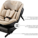 Автокресло Kinderkraft Xpedition 3 i-Size Beige (KCXPED03BEG0000) (00-00305299) - изображение 12