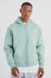 Худі Boohoo Boxy Zip Through Bonded Scuba Блакитний S BMM54132 - изображение 1