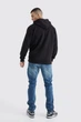 Джинси Boohoo Tall Slim Rigid Biker Panelled Синій 32 BMM57793 - изображение 2