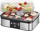 Сушка-дегідратор для фруктів, овочів та м’яса ProfiCook PC-DR 1116, 350 Вт, 4 піддони 34×26 см, LCD дисплей, таймер 1–48 год, температура 40–70°C, нержавіюча сталь, Німеччина - изображение 2