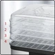 Сушка-дегідратор для фруктів, овочів та м’яса ProfiCook PC-DR 1116, 350 Вт, 4 піддони 34×26 см, LCD дисплей, таймер 1–48 год, температура 40–70°C, нержавіюча сталь, Німеччина - изображение 7
