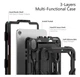 Чехол Carbon Armor Cover Tablet на Apple iPad Air 13 2024 (13") / защитный чехол для планшета с ремешком в комплекте / (черный) - изображение 4