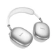 Беспроводные наушники Hoco W55 Plus, накладные, ANC, BT5.4, AUX, 800mAh, 90h, Silver - изображение 2