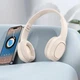 Bluetooth гарнитура HOCO W46, BT5.3, AUX, 200mAh, 20h, Type-C, белый - изображение 4