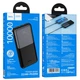 УМБ HOCO Sirui fully compatible power bank J136 10000mah |1USB/1Type-C, 22.5W/3A, PD/QC| black - зображення 5