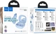 Наушники беспроводные TWS HOCO EQ13, BT5.3, 40mAh, 400mAh, 7h, mic, blue - изображение 3