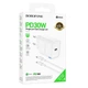 Зарядне мережеве BOROFONE BA84A (1хType-C PD30W) + кабель Type-C to Lightning для заряджання телефону/смартфону Білий - зображення 2