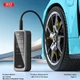 Автокомпресор портативний XO CZ018 5000 mAh в машину бездротовий Чорний - изображение 7
