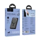 Повербанк HOCO J141 Grace magnetic 10000mAh, 1Type-C, 20W, PD, QC, black - изображение 4