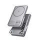 Повербанк HOCO Q36 Sunlight magnetic suction+holder 5000mAh, 1Type-C, 20W, 3A, PD, QC, metal-grey - зображення 2