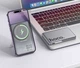 Повербанк HOCO Q36 Sunlight magnetic suction+holder 5000mAh, 1Type-C, 20W, 3A, PD, QC, metal-grey - зображення 5