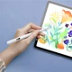 Стілус - ручка Borofone BG101 Active Capacitive Pen (iPad) універсальний Білий - изображение 6
